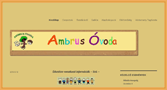 Desktop Screenshot of ambrusovi.hu